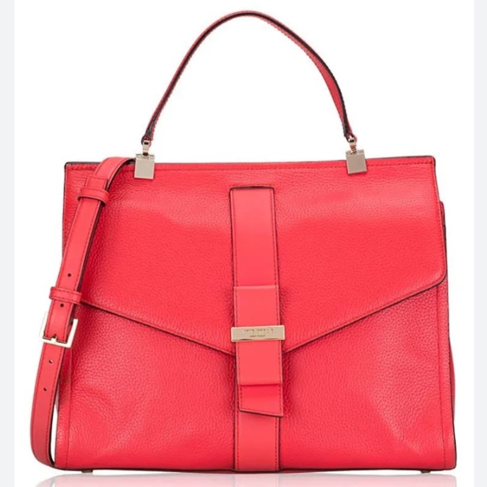 RARE like new Kate Spade NY Rosaline Parchment Drive Leather Satchel Bag